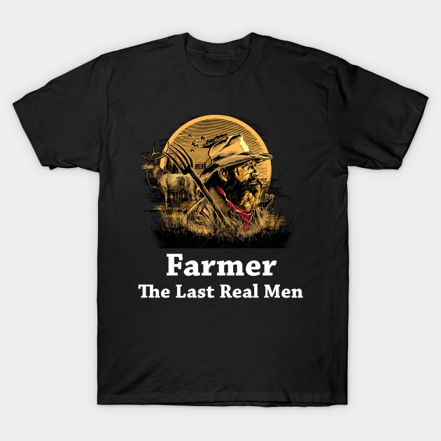 The Last Real Men, Farmers T-Shirt by Koala's Fog Laboratory